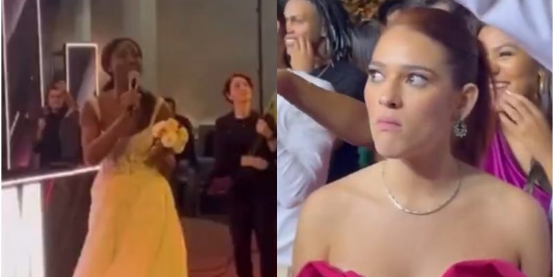 Camila de Lucas Ana Clara Lima buquê