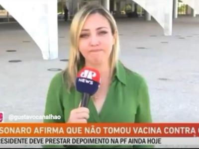 repórter jovem pan bolsonaro