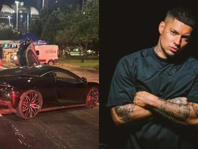 Filipe Ret carro apreendido