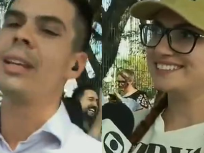 repórter Globo Bolsonaro preso