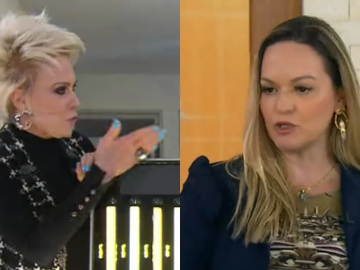 Ana Maria Braga Mais Você climão