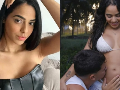 Mirella Santos grávida