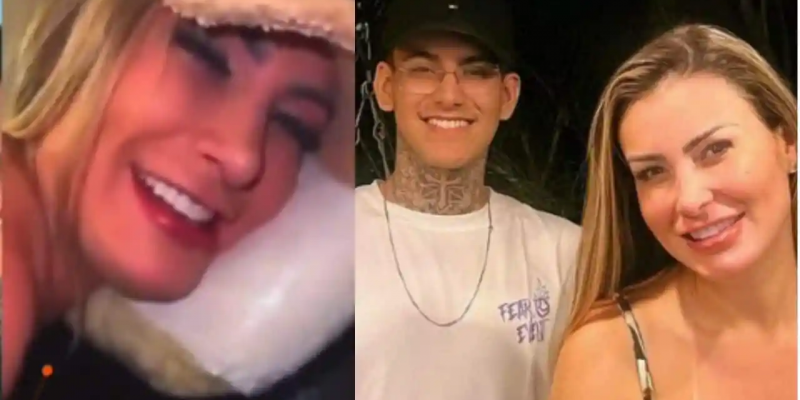 Andressa Urach tatuagem íntima