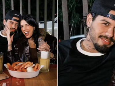 Zé Felipe altera tatuagem Ana Castela