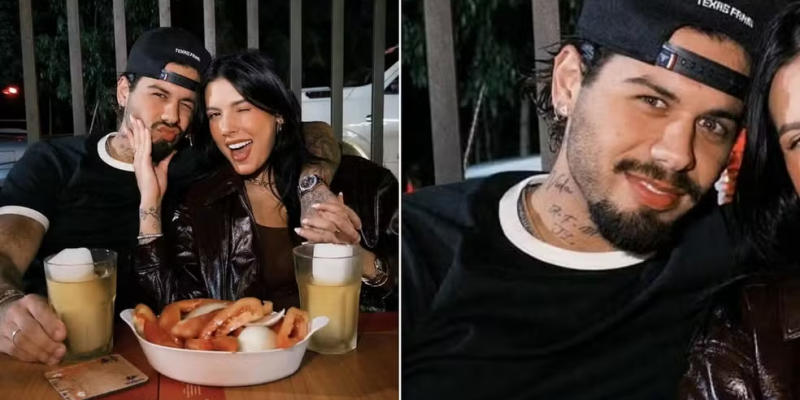 Zé Felipe altera tatuagem Ana Castela