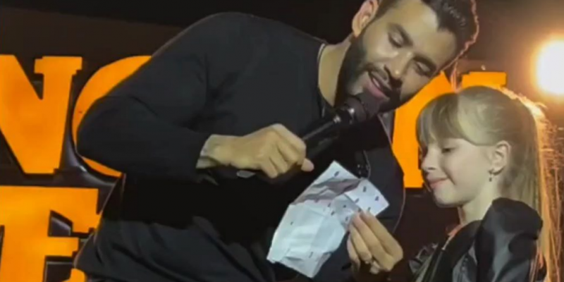 Gusttavo Lima fã mirim