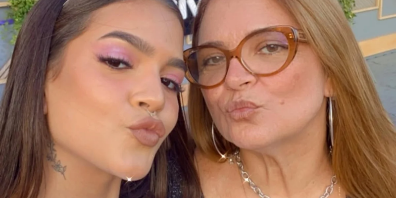 Débora Maia mãe Mel Maia