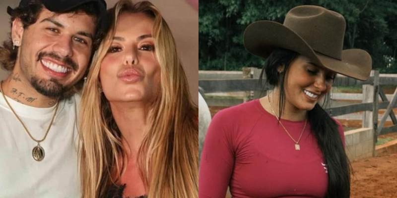 Poliana Rocha mãe Zé Felipe Ana Castela