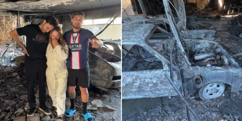 MC Gui incêndio casa pais