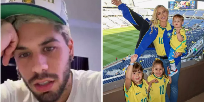 Zé Felipe filhos Copa